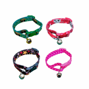 Coleira de Elástico com Guizo para Gatos G