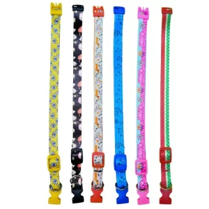 imagem de coleiras de seda para cachorro